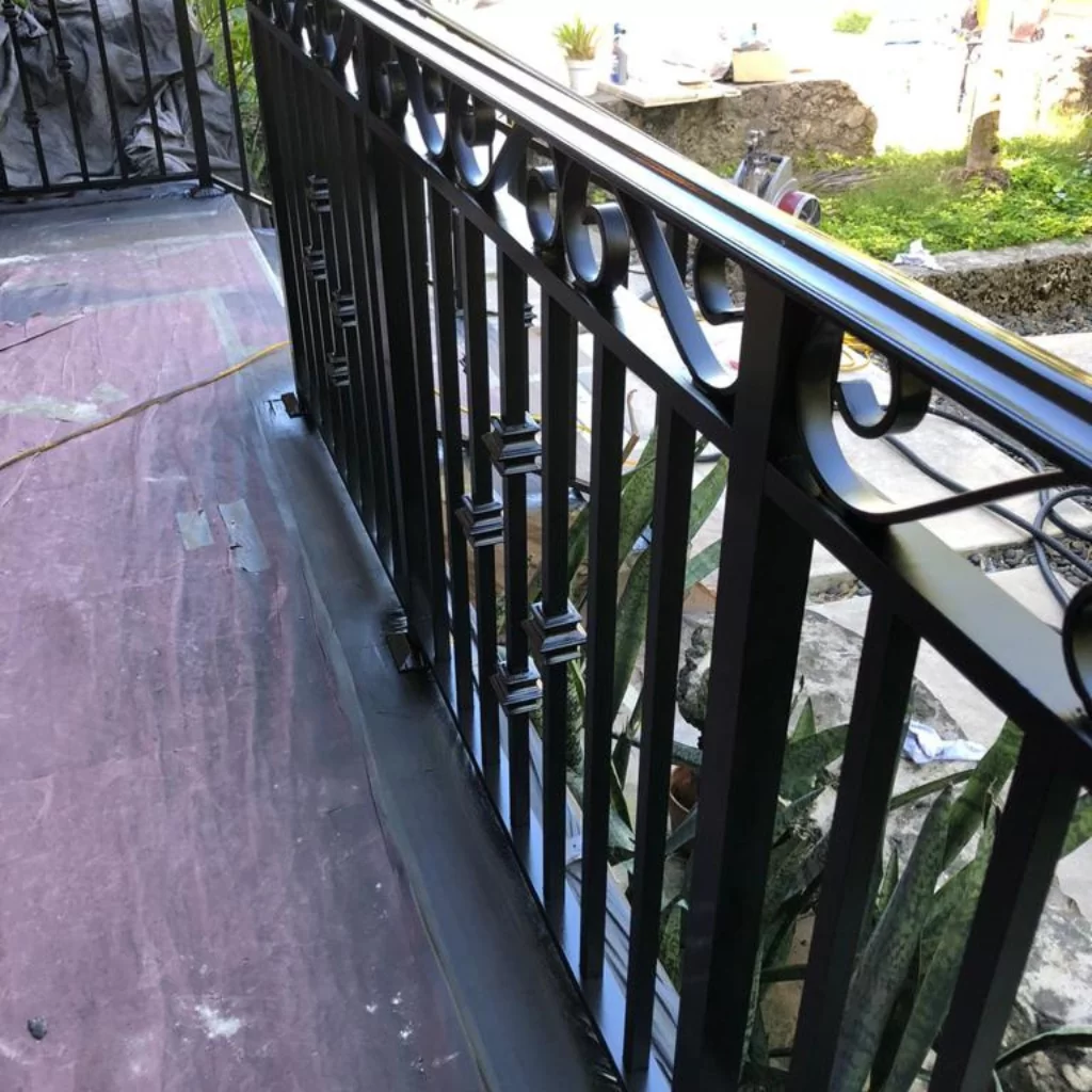 Eletrostatic Painting handrail paint
